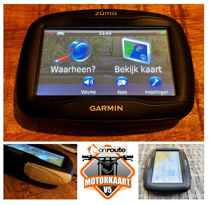 Garmin Zumo 390LM, motorkaart v5, City Navigator Europe, Ophalen of Verzenden, Gebruikt