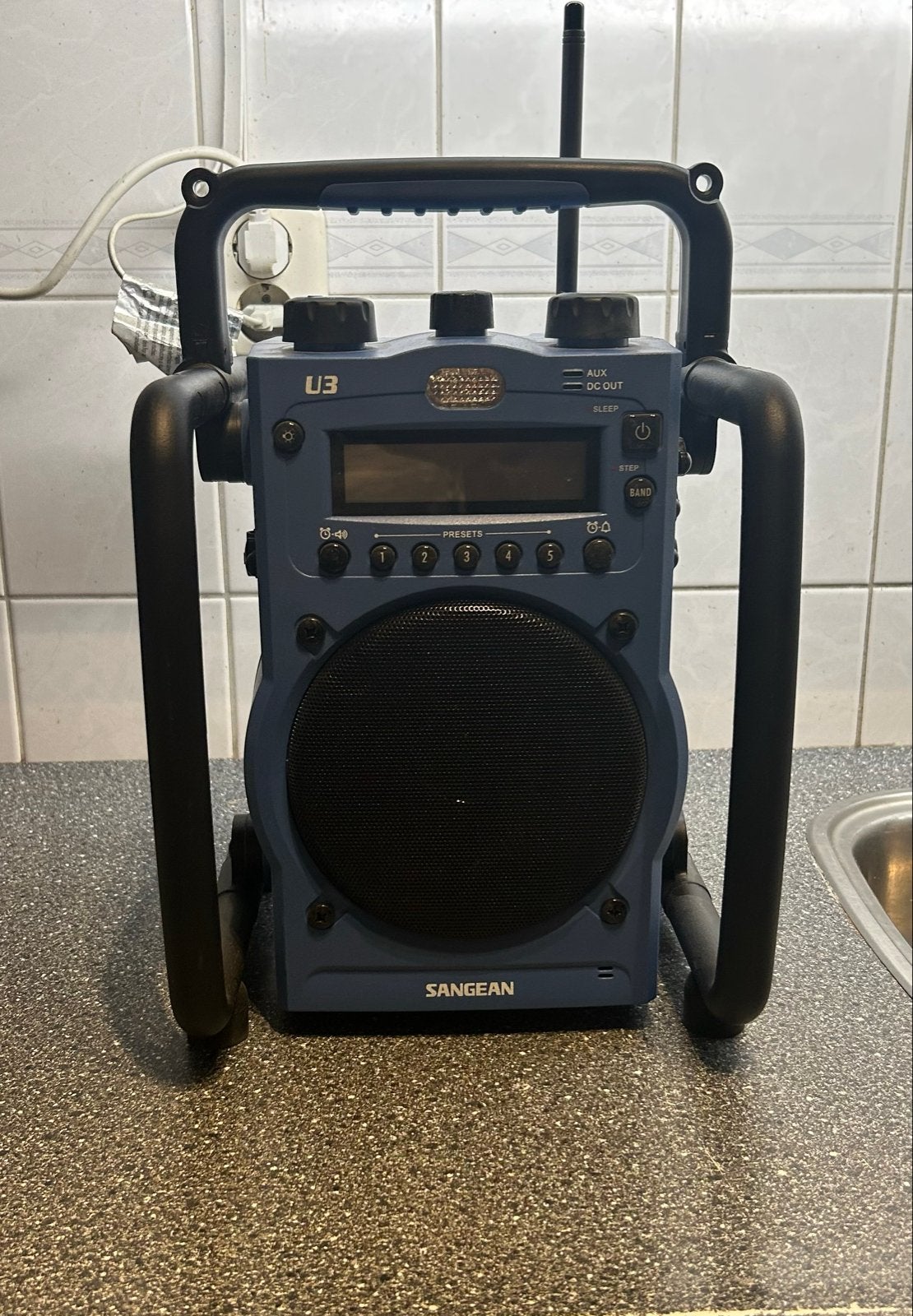 Sangean U3 Bouwradio - Robuuste en Betrouwbare Radio, Ophalen of Verzenden, Gebruikt, Bouwradio