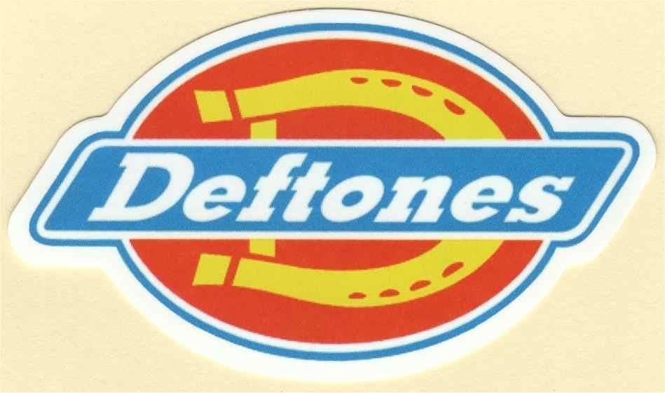 Deftones sticker, Verzenden, Nieuw, Foto of Kaart
