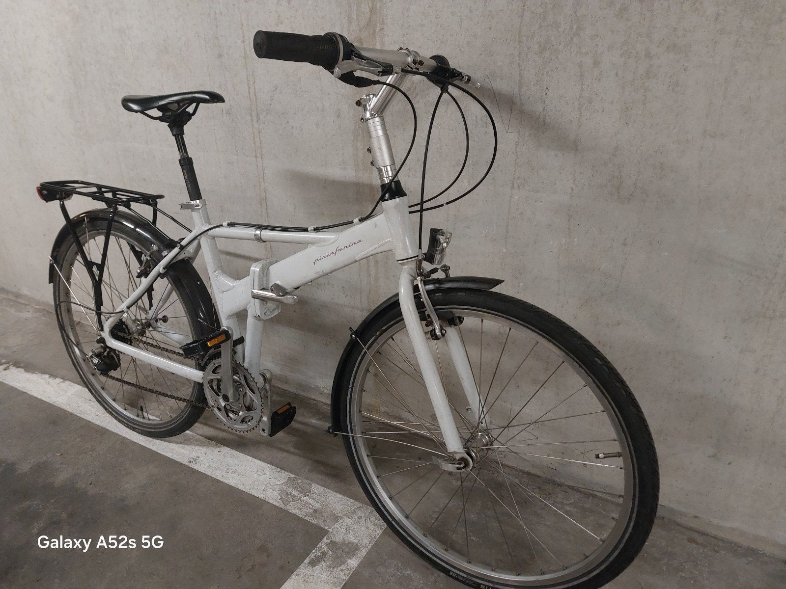 Pininfarina vouwfiets 26 inch, Ophalen, 20 inch of meer, Velgrem, Versnellingen
