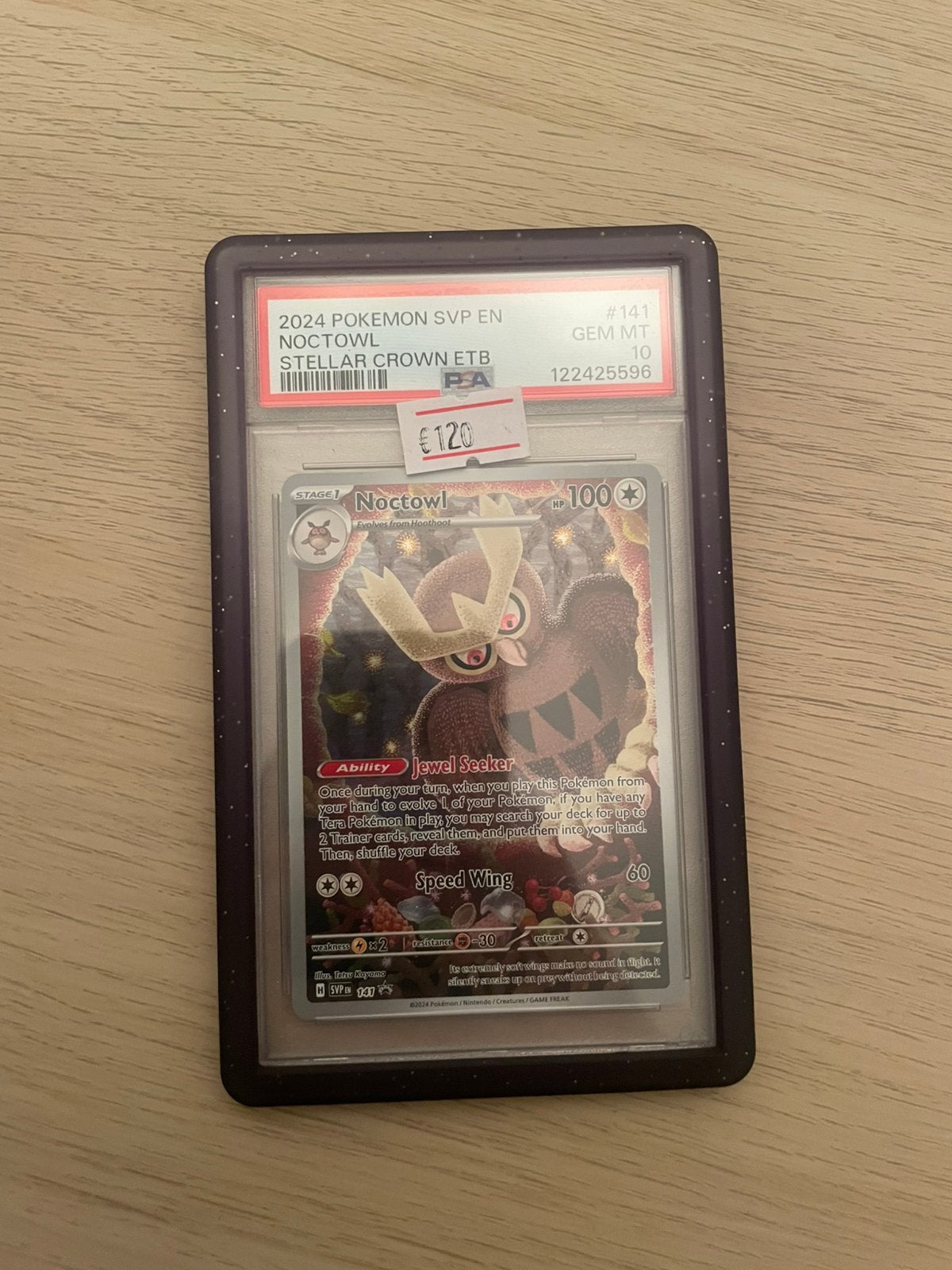 Noctowl Promo #141 PSA 10, Hobby en Vrije tijd, Verzamelkaartspellen | Pokémon, Ophalen of Verzenden, Zo goed als nieuw