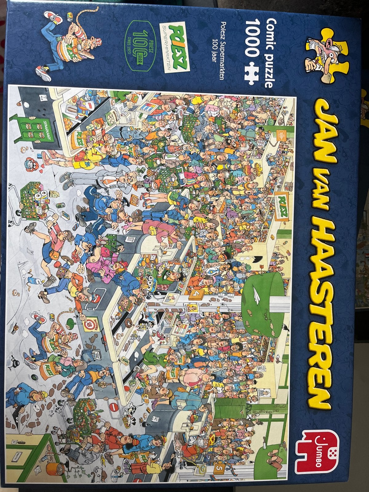Jan van Haasteren Puzzels 1000 stukjes (4 stuks), Ophalen of Verzenden, 500 t/m 1500 stukjes, Zo goed als nieuw, Legpuzzel