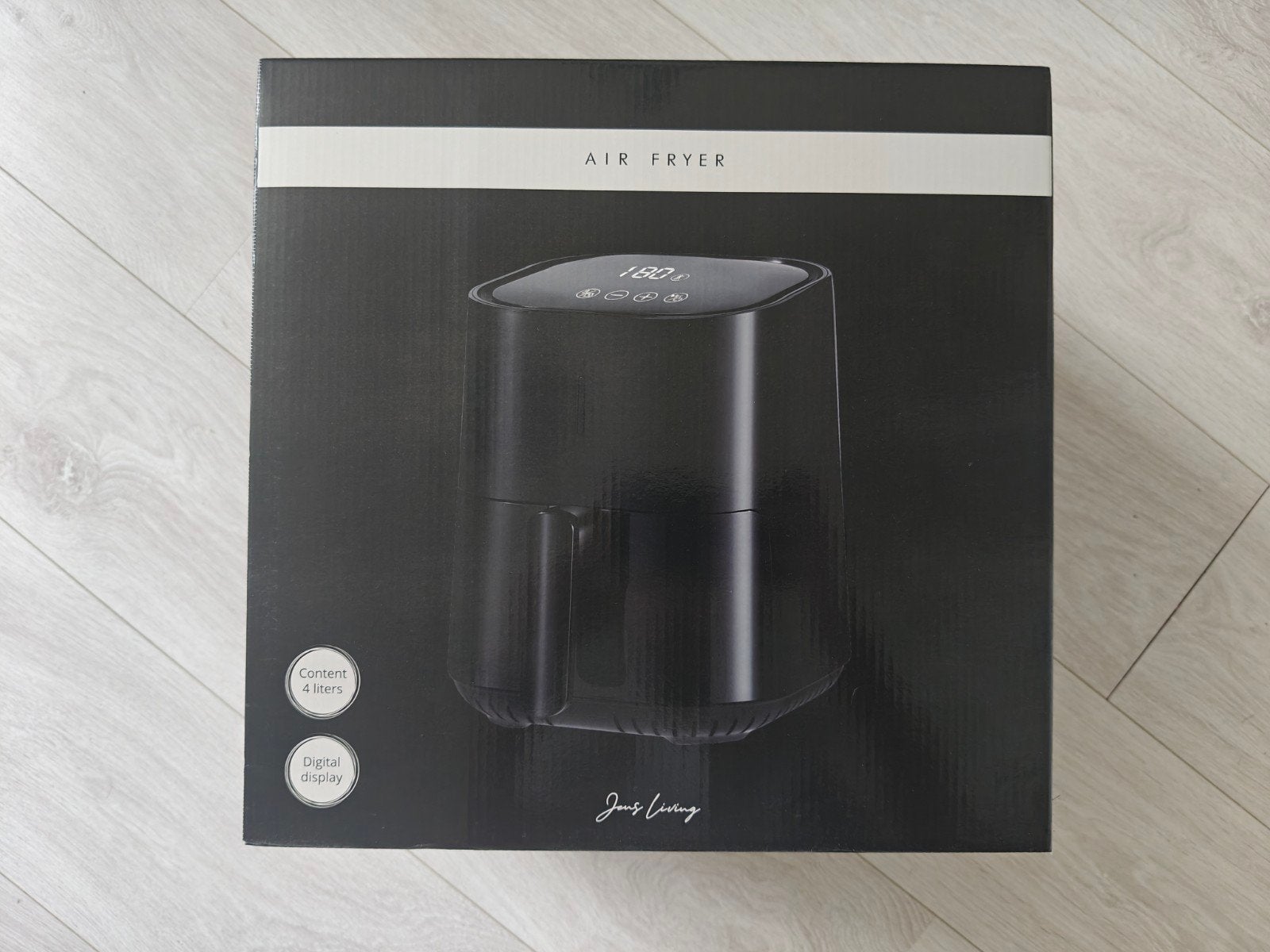 Jens living Airfryer 4 liter, Ophalen of Verzenden, Nieuw, Airfryer