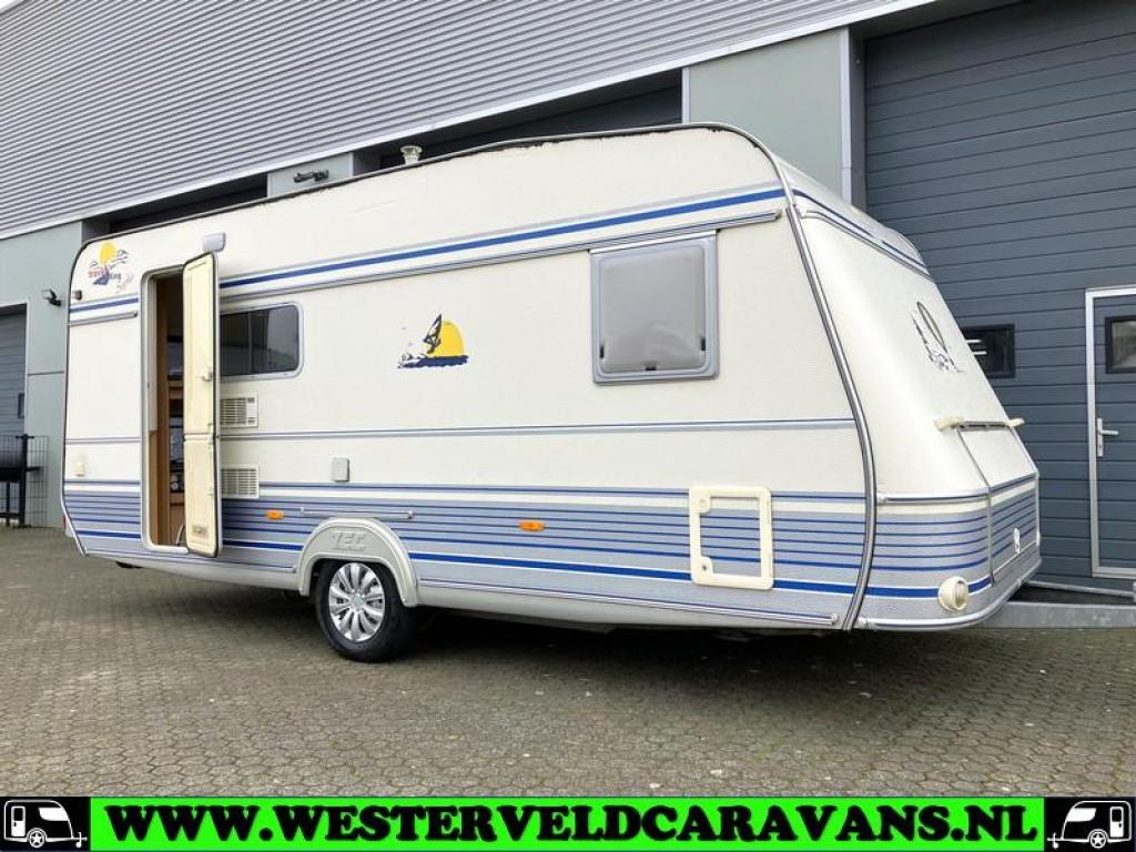 Lichtgewicht TEC Travel King 510 TKM + ISABELLA VOORTENT !, Caravans en Kamperen, Caravans, T.E.C., Overige typen, Bedrijf, Tot en met 6