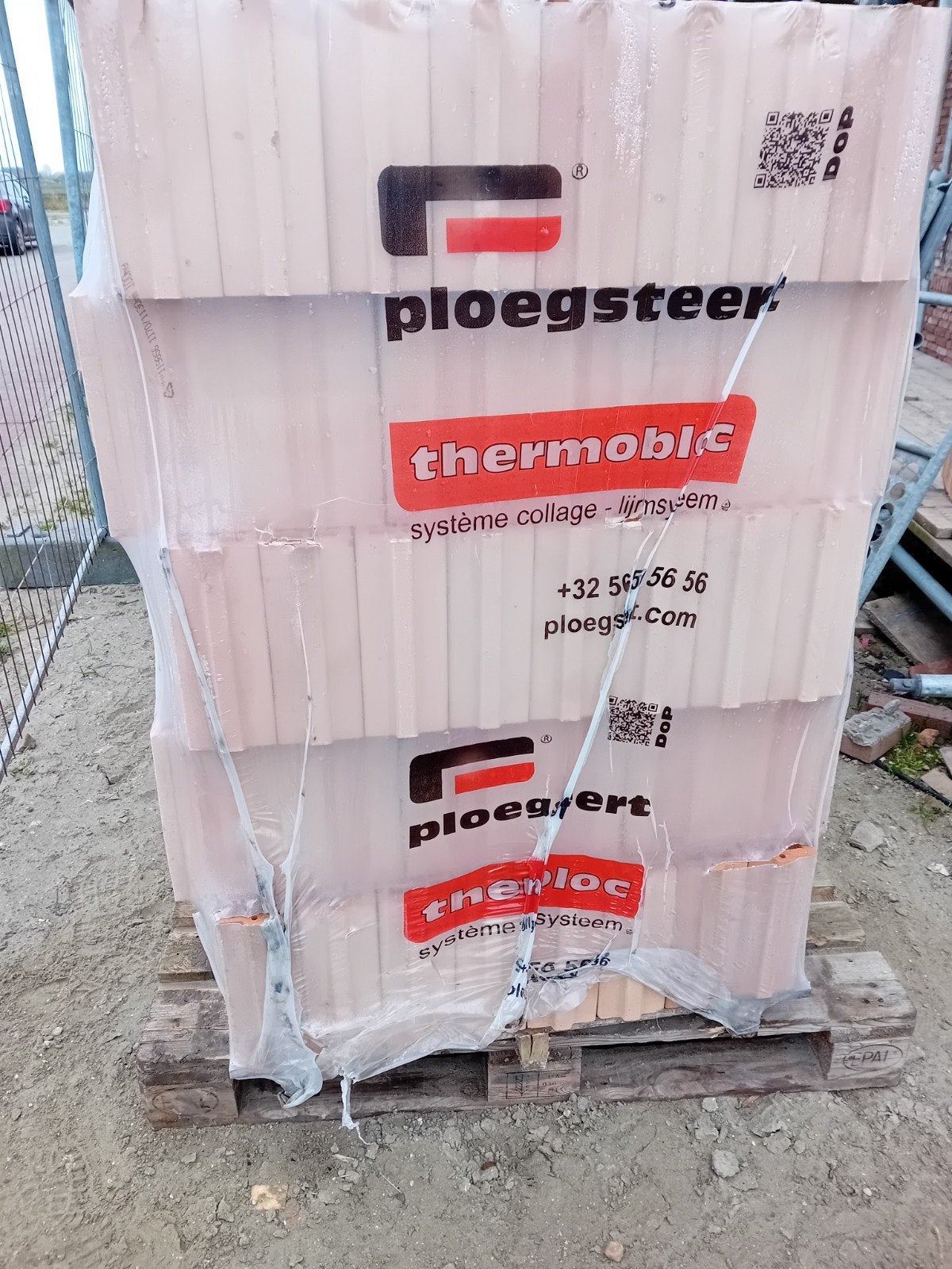 Ploegsteert thermobloc, Doe-het-zelf en Verbouw, Metselstenen, Ophalen of Verzenden, Nieuw, Kalkzandstenen