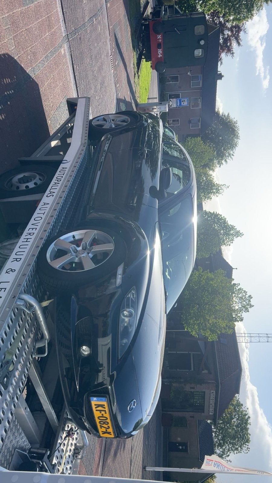 Mazda rx8 in onderdelen, Ophalen