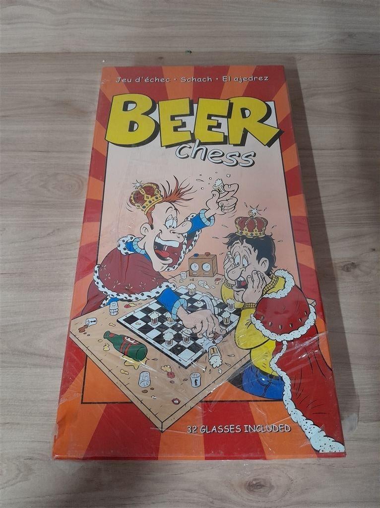 Beer Chess - Schaak spel met glaasjes - s5072