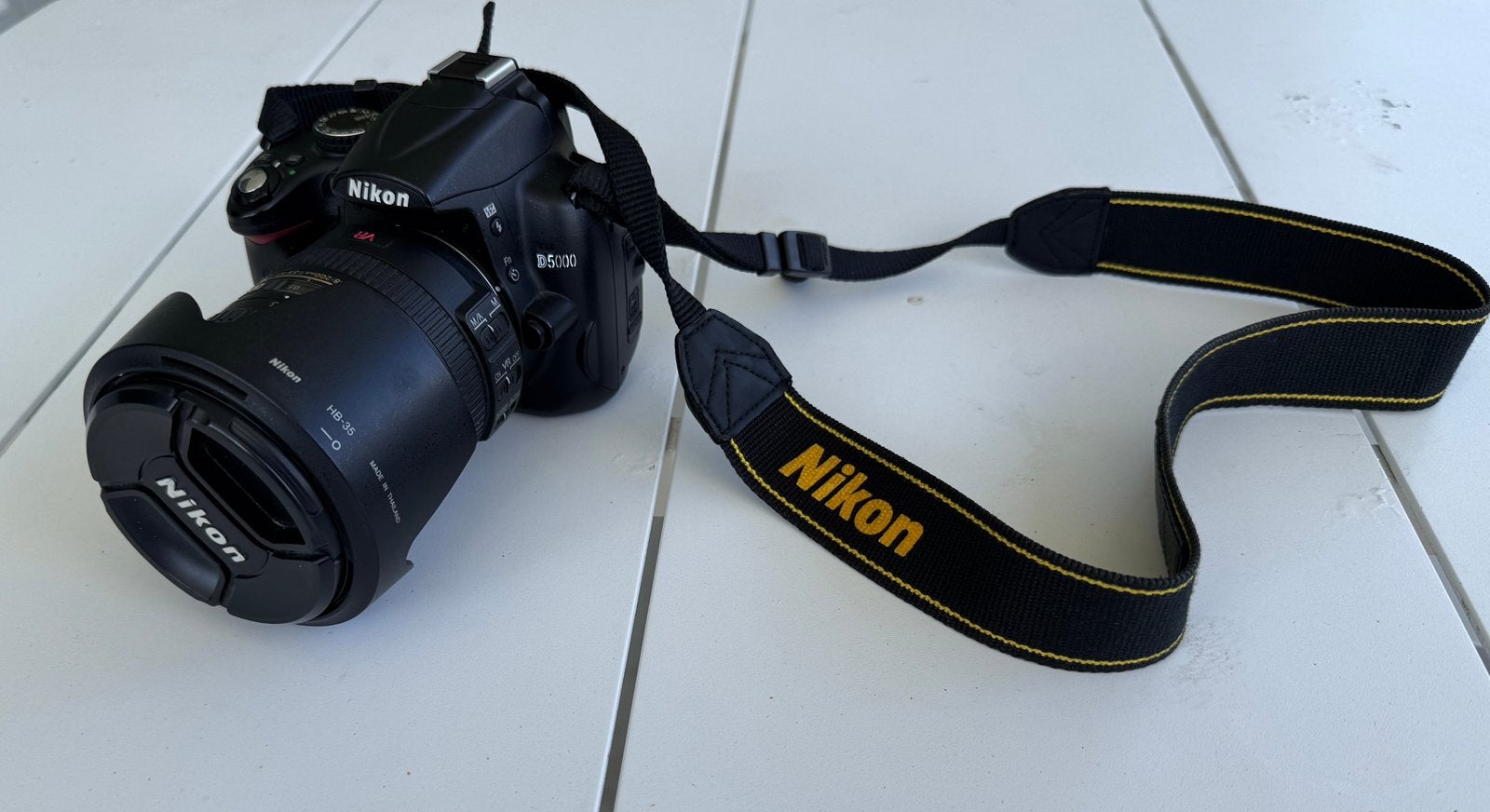 Nikon D5000, Audio, Tv en Foto, Fotocamera's Digitaal, Ophalen, Gebruikt, Spiegelreflex, Nikon