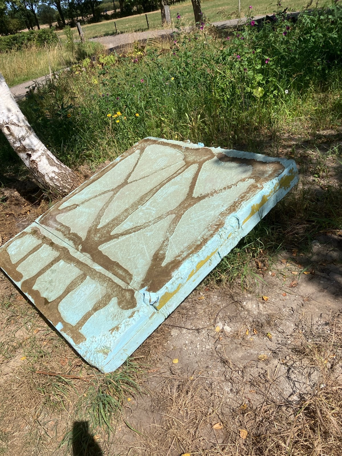 Pir plaat harde watervaste persing, Ophalen of Verzenden, Gebruikt, Hardschuim (Pir)