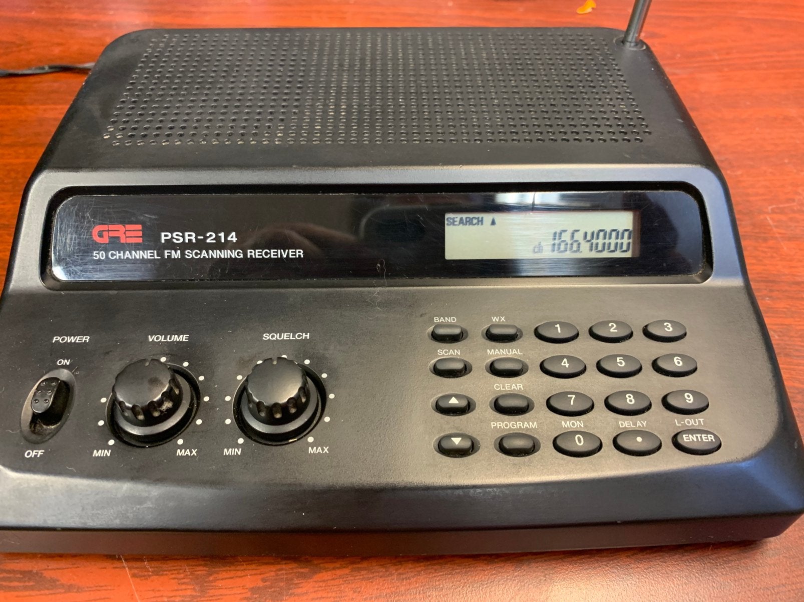 GRE osr214 50 kanalen scanner ontvanger, Ophalen of Verzenden, Gebruikt, 30 tot 200 kanalen
