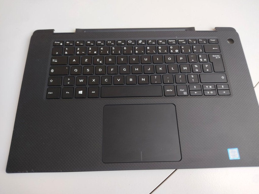 Dell XPS 9575 - Palmsteun met toetsenbord (verlicht) 08NYCG, Computers en Software, Toetsenbord en muis-set, Azerty, Ophalen of Verzenden