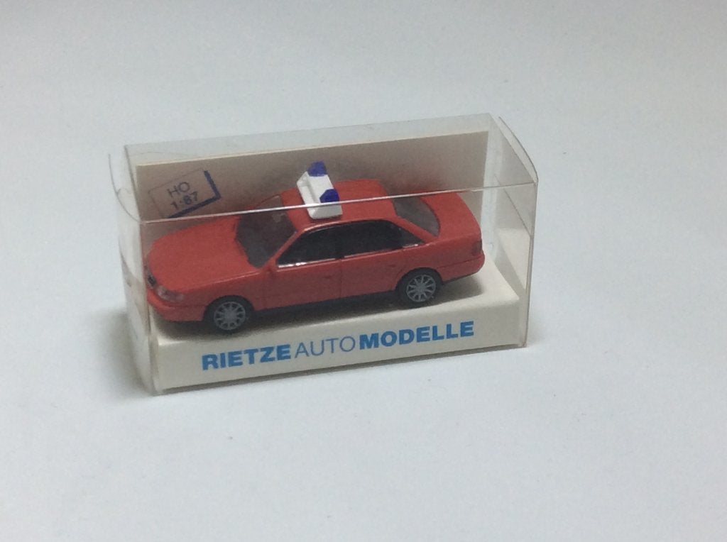 Brandweer 23. Audi A6 Feuerwehr neutral Rietze 1:87, Hobby en Vrije tijd, Ophalen of Verzenden, Nieuw, Auto, Rietze