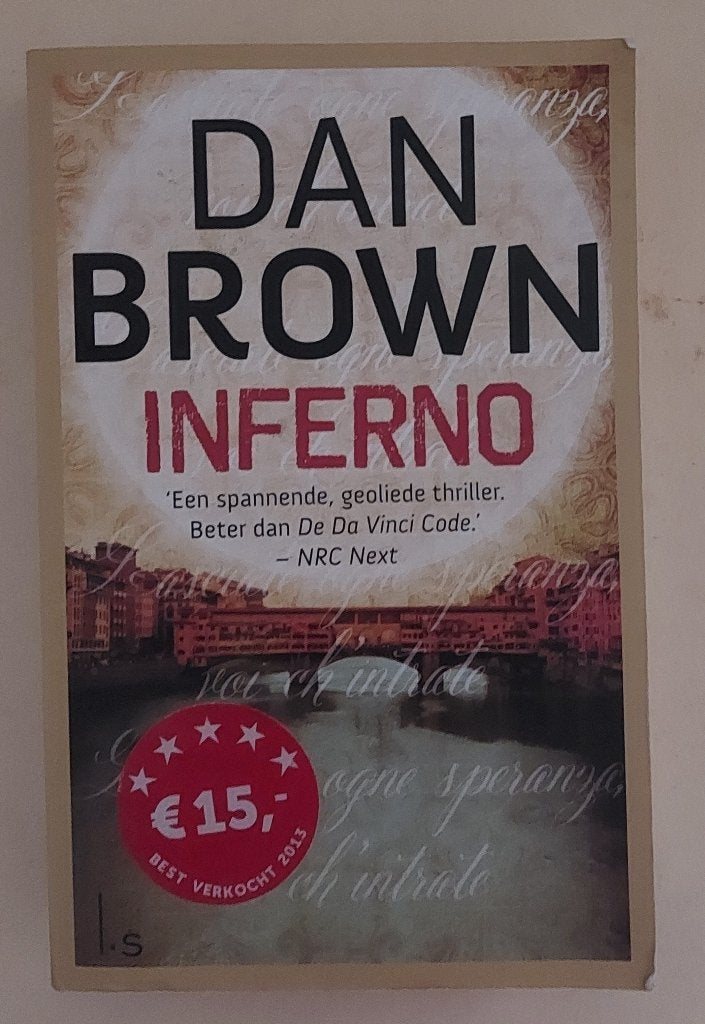 Inferno, Dan Brown, Boeken, Ophalen of Verzenden, Zo goed als nieuw, Dan Brown
