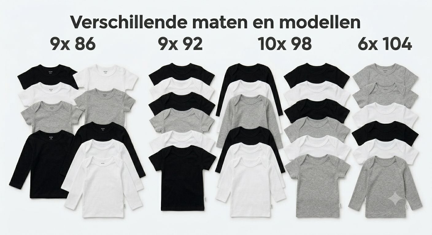 Baby T-shirts & Longsleeves - Diverse maten en kleuren, Ophalen of Verzenden, Nieuw, Jongen of Meisje, Shirt of Longsleeve