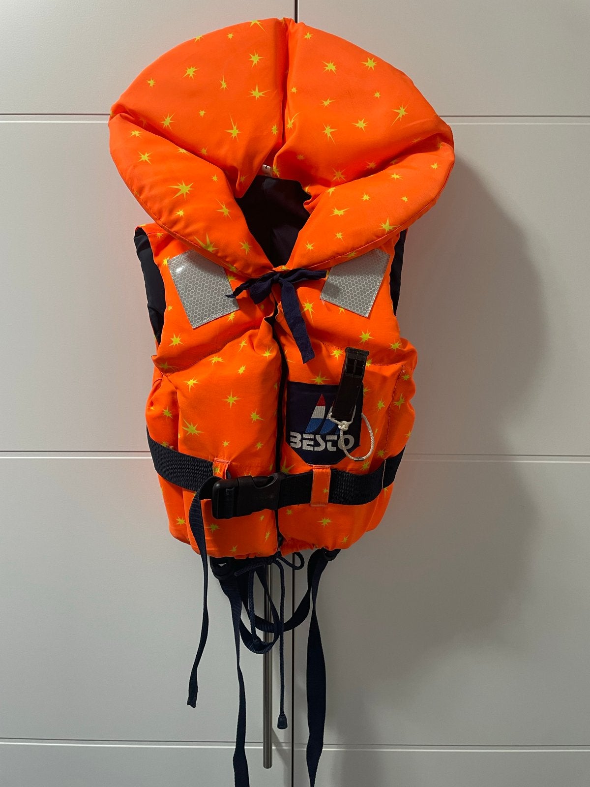 BESTO Zwemvest / Reddingsvest  kind 20-30kg zgan met fluitje, Ophalen of Verzenden, Zo goed als nieuw, Overige typen