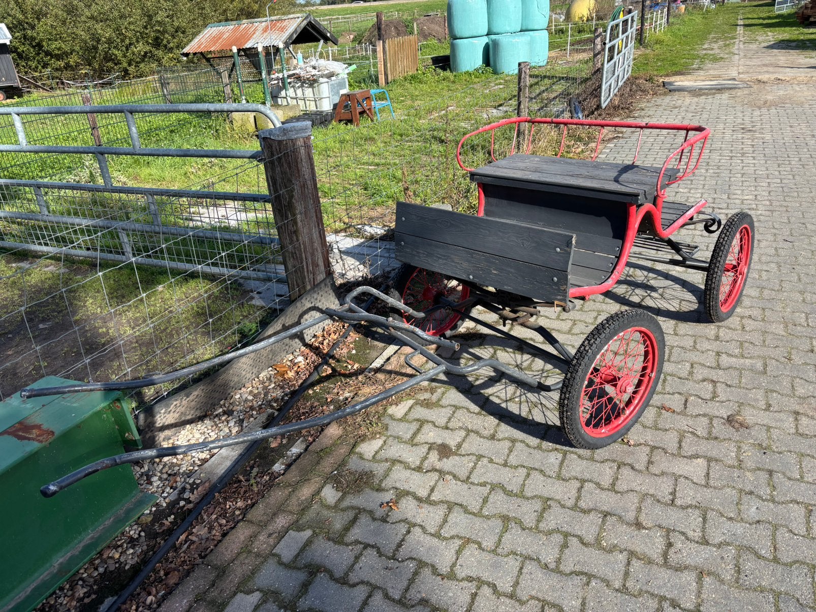 Menwagen shetlander klein, Dieren en Toebehoren, Zo goed als nieuw, Pony