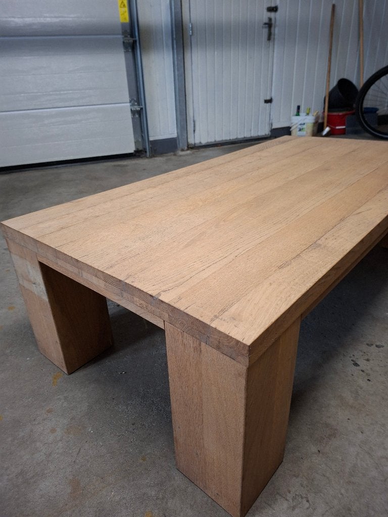 Salontafel, Ophalen, Gebruikt, 100 tot 150 cm, Eikenhout