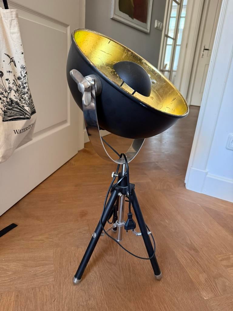 Industriele lamp, Ophalen, Zo goed als nieuw, Minder dan 100 cm, Metaal