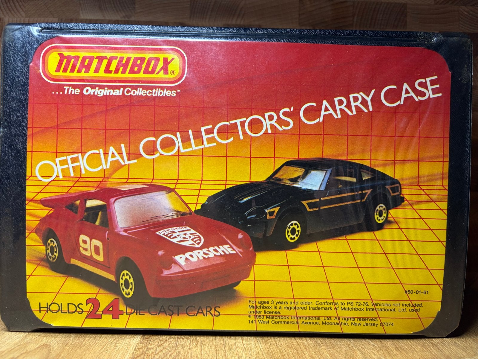 Matchbox Official Collectors' Carry Case met auto's, Verzenden, Gebruikt