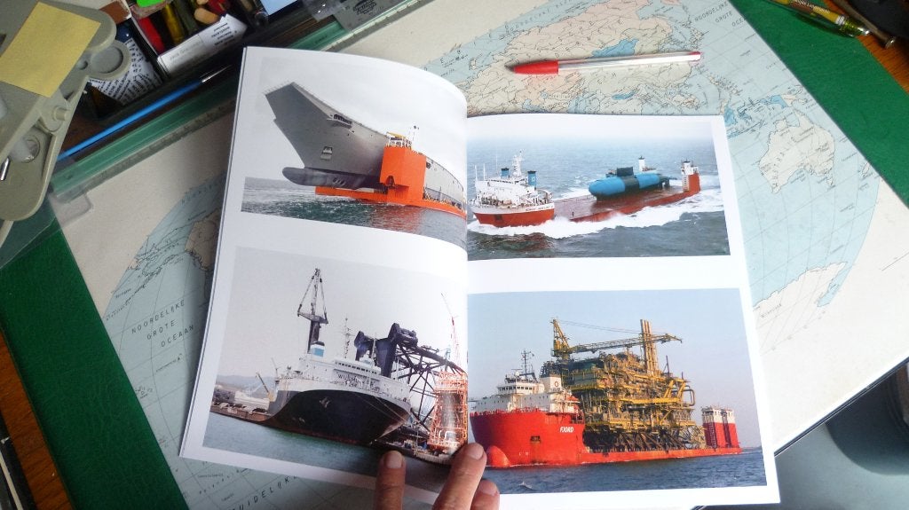 Dockwise en Wijsmuller - Fotoboek (Zelfgemaakt), Verzenden, Nieuw, Motorboot, Boek of Tijdschrift