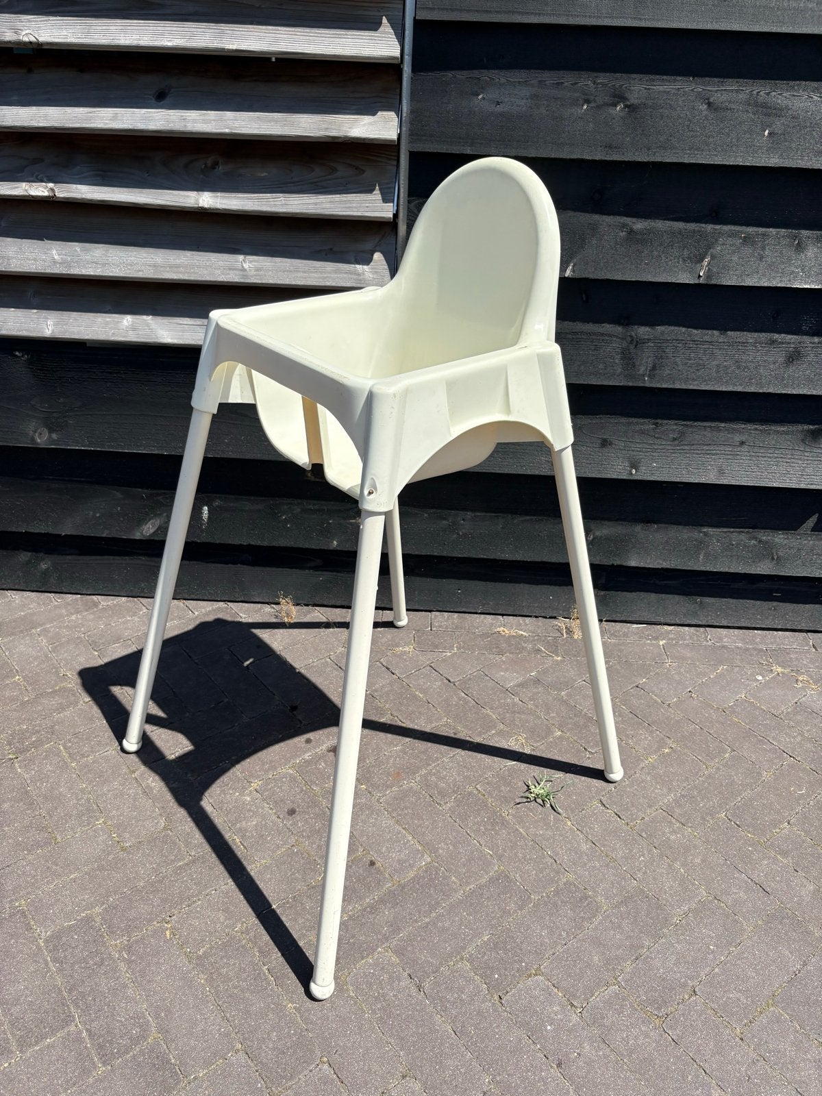 Ikea Antilop kinderstoel, crème wit, Ophalen, Gebruikt, Overige typen