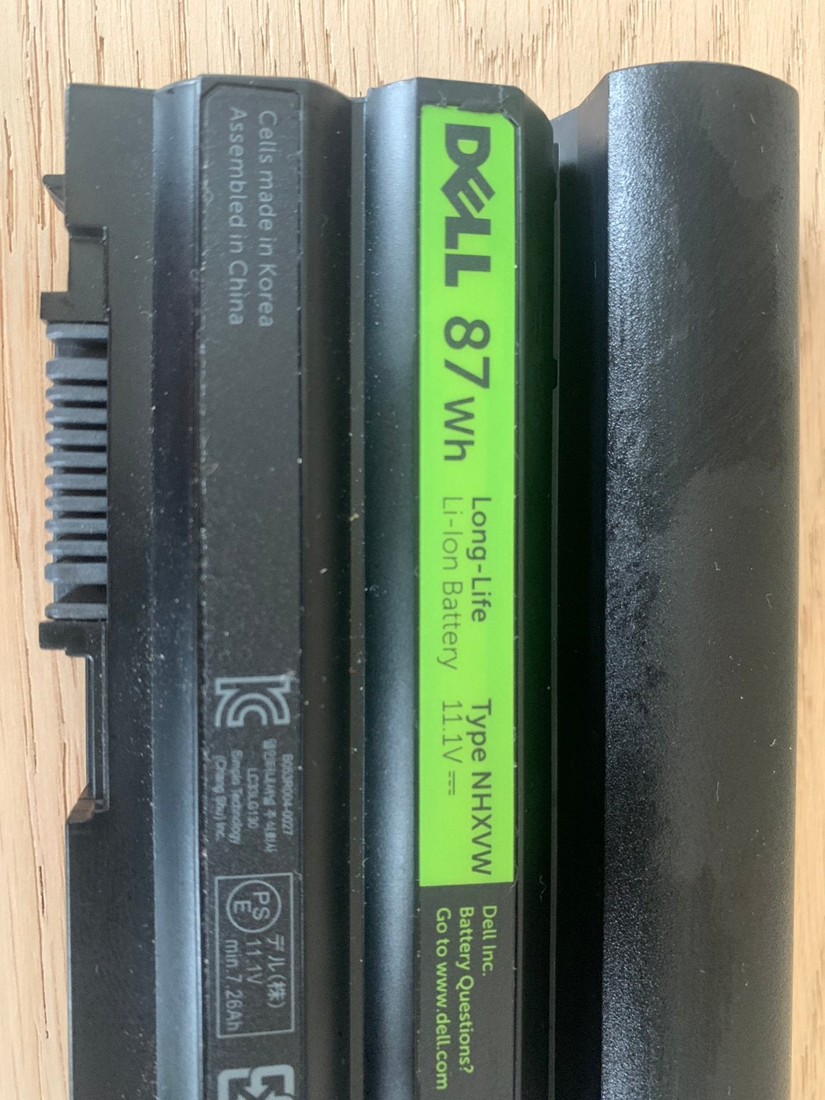 Dell Latitude Long Life Extended accu 87 wh, Ophalen of Verzenden, Gebruikt