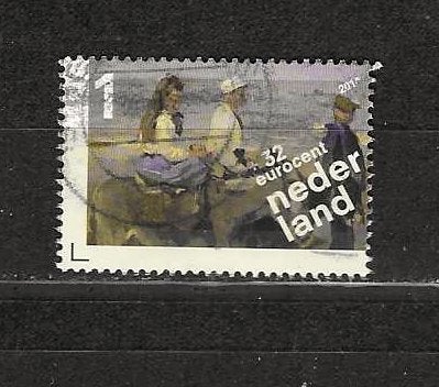 Nl 3235 b, Ophalen of Verzenden, Na 1940, Gestempeld