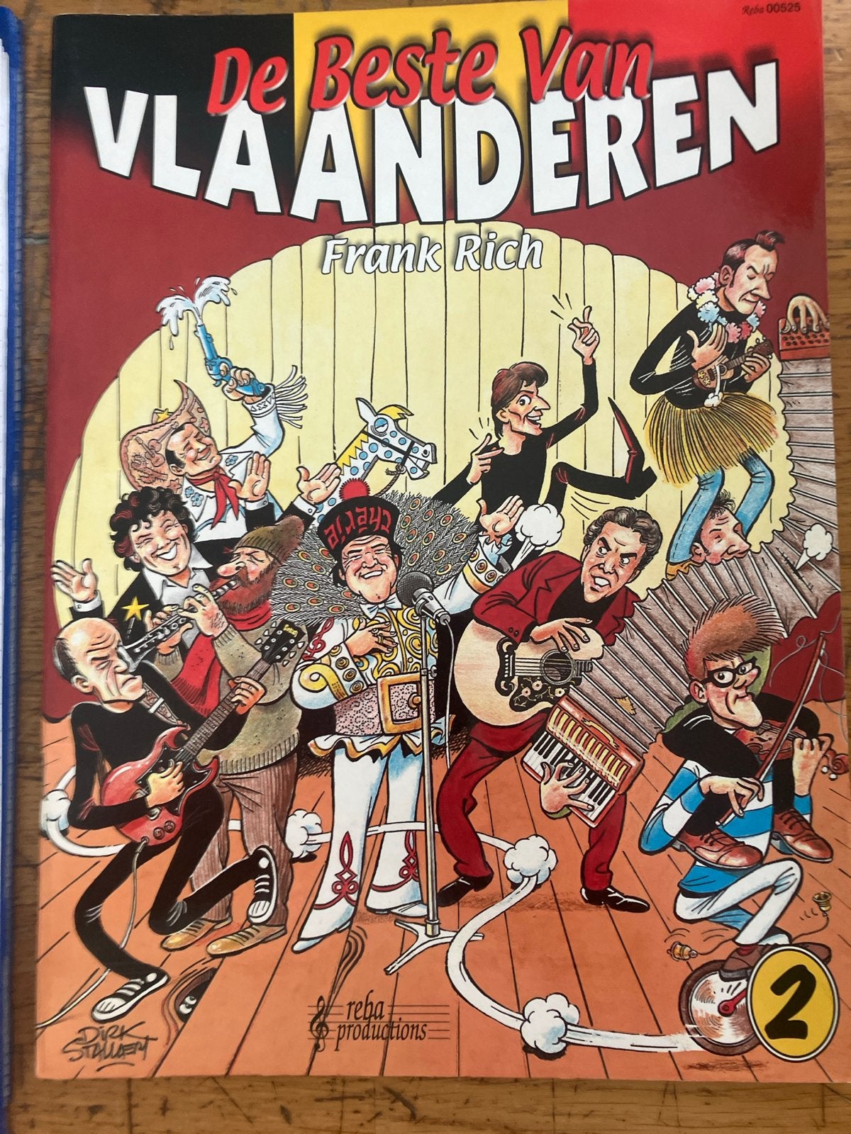 De Beste Van Vlaanderen - Frank Rich (Stripboek), Ophalen of Verzenden