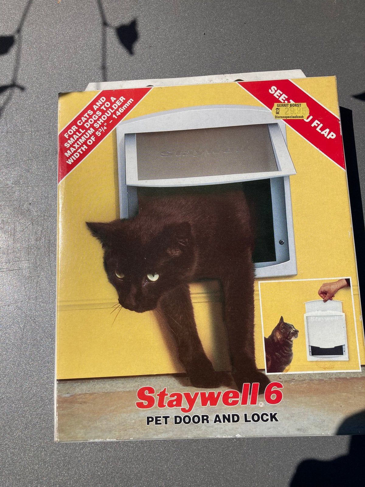 2 verschillende kattenluikjes hondenluikjes, Ophalen of Verzenden, Nieuw