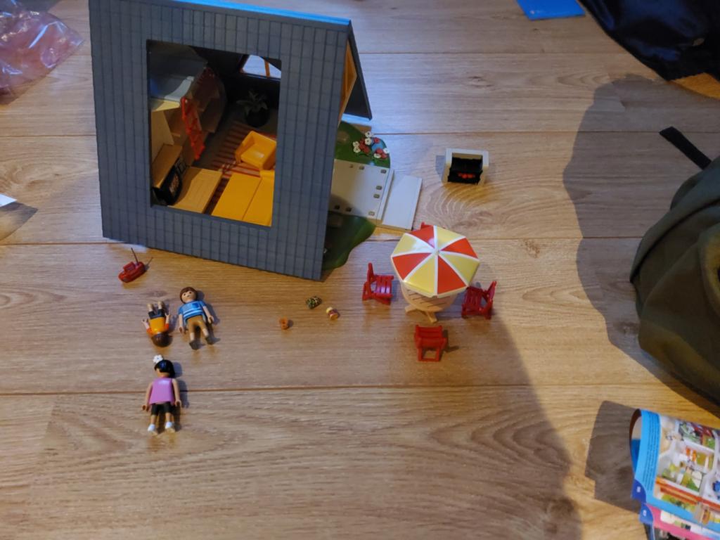 Playmobil vakantiehuisje 3230, Ophalen, Zo goed als nieuw