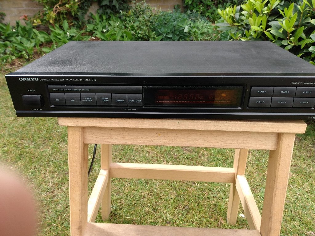 Onkyo T-4300 tuner, Ophalen, Gebruikt