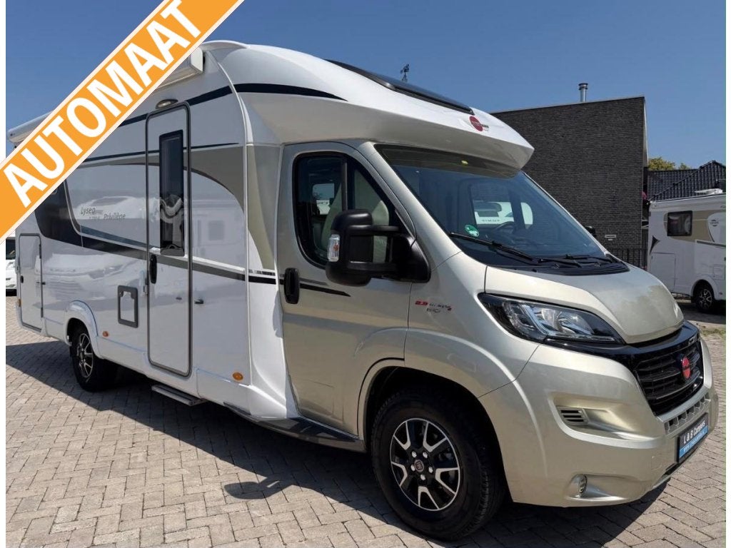 Bürstner Privilege T728 Enkele Bedden 55000 km 2017, Automaat, Fiat, Bedrijf, Diesel