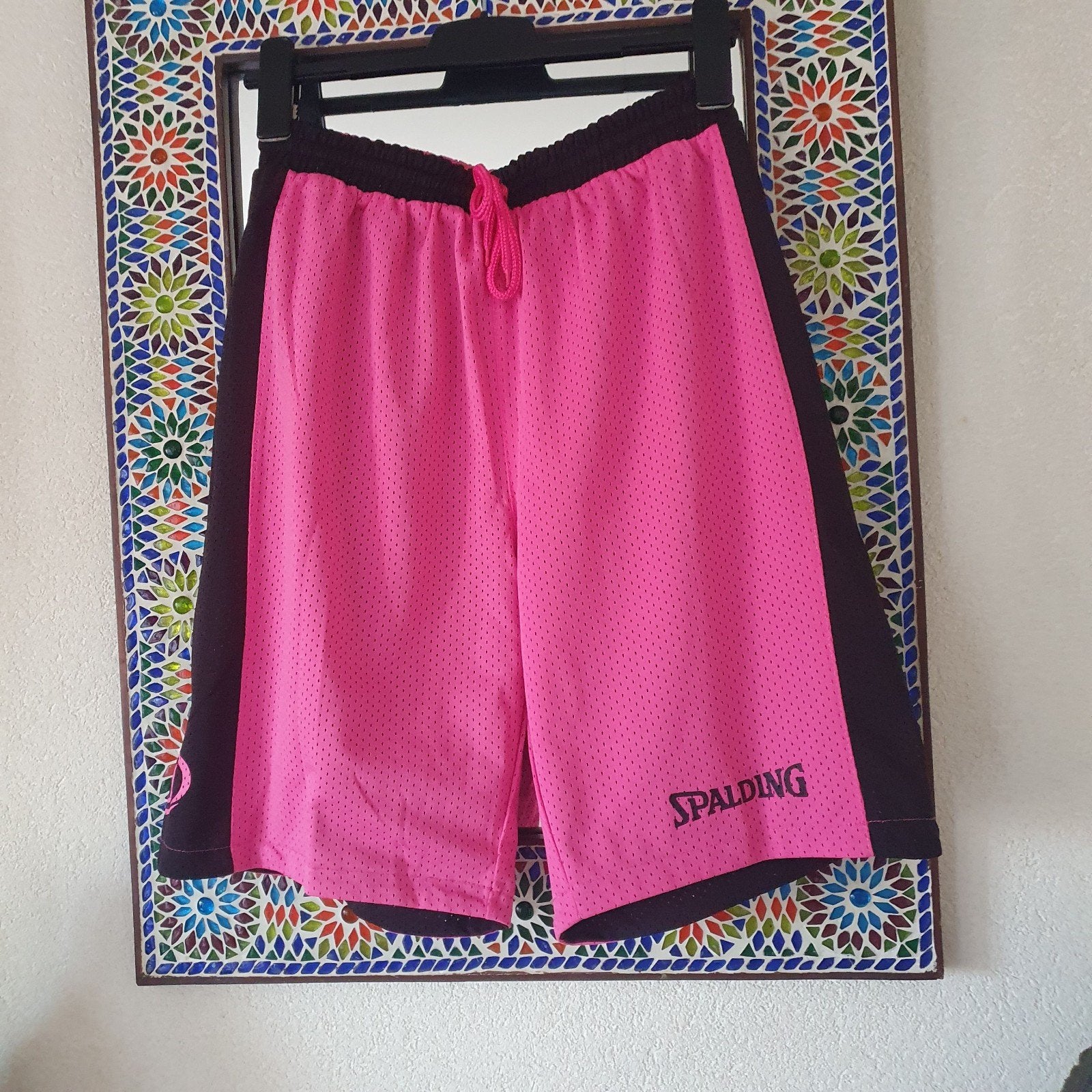 Spalding dames sportbroek maat S zgan, Ophalen of Verzenden, Zo goed als nieuw, Maat 38/40 (M), Zwart