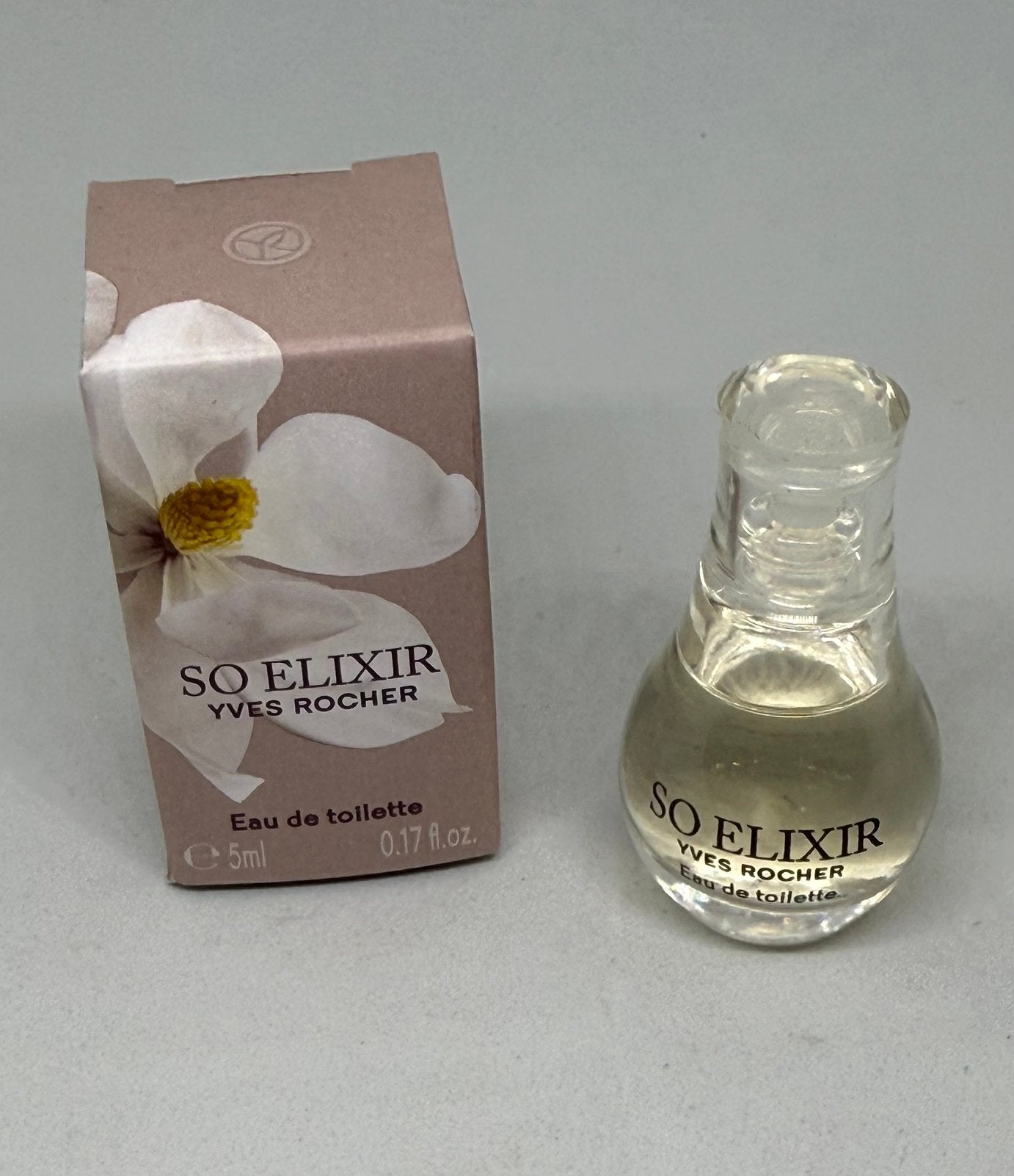 Parfum miniatuur So elixir Yves Rocher 5 ml eau de toilette, Verzenden, Nieuw, Miniatuur, Gevuld
