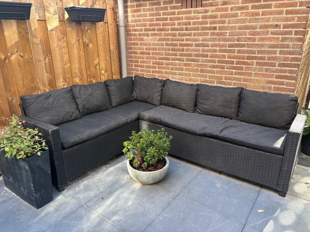 Tuin loungebank, Ophalen, Gebruikt