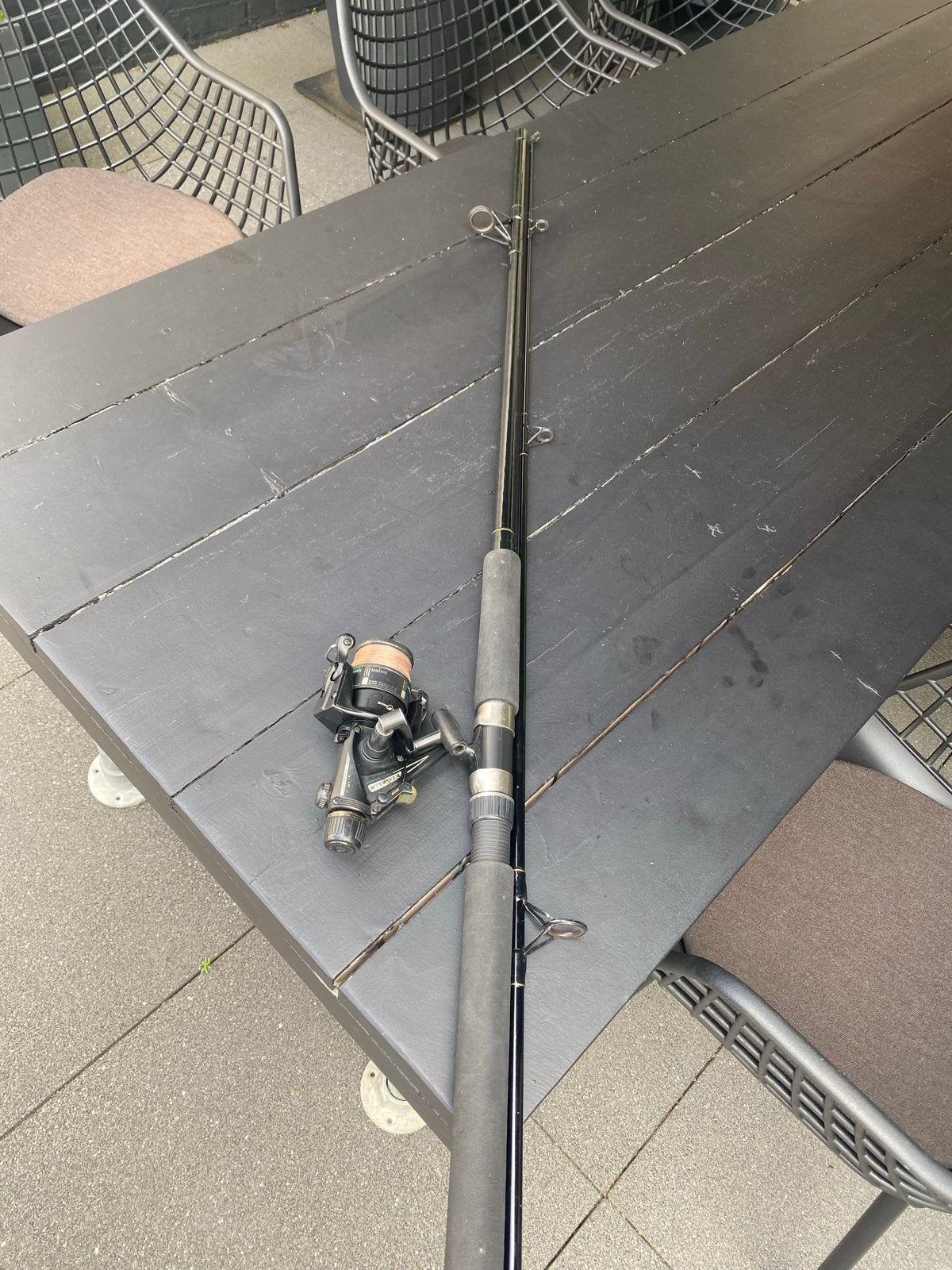 Heron Bass/Surf H15 Werphengel met Daiwa Molen, Ophalen, Gebruikt