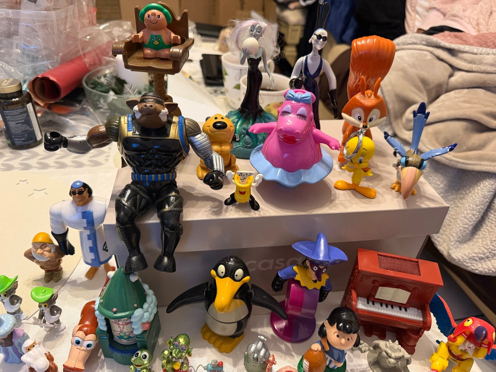 Grote collectie diverse speelfiguren, Ophalen of Verzenden, Gebruikt