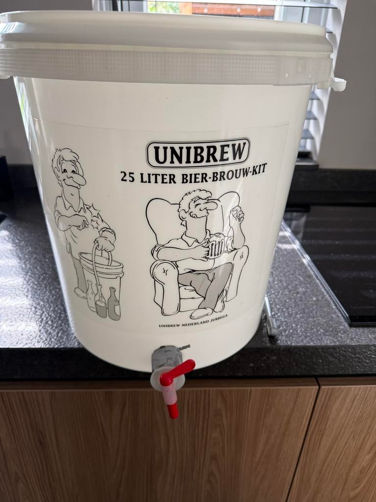 Bierbrouw startpakket met toebehoren, Ophalen, Gebruikt