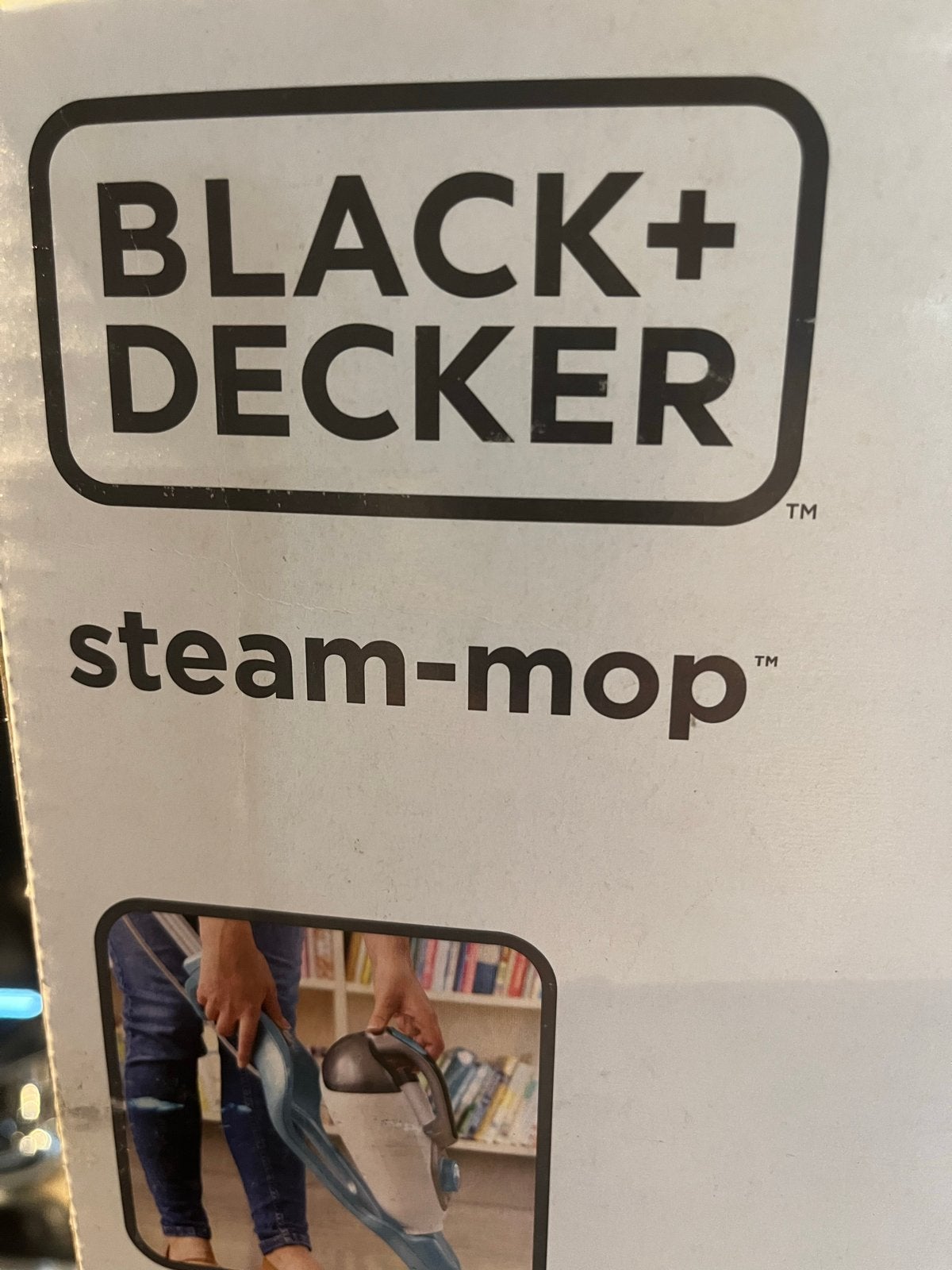 Black+Decker Steam-mop - Zo goed als nieuw, Ophalen of Verzenden, Gebruikt, Stoomreiniger