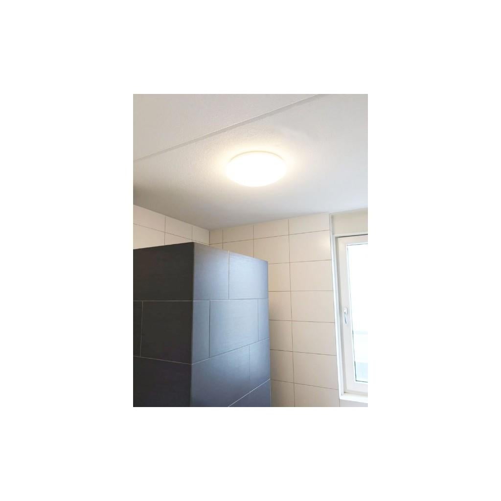 Noxion LED plafondlamp Wit 18W 830 Warm Wit IP44 6 stuks, Metaal of Aluminium, Nieuw, Ophalen of Verzenden, Strak en tijdloos design