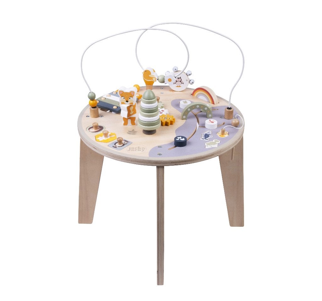 Houten speeltafel/activiteitentafel Jack&Jacky, Rheastraat 40, 5047 TL Tilburg, Nieuw, Ophalen of Verzenden, Engelhart