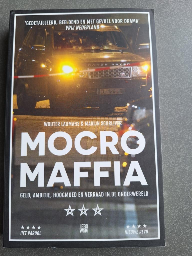 Marijn Schrijver - Mocro maffia, Boeken, Ophalen of Verzenden, Zo goed als nieuw, Marijn Schrijver; Wouter Laumans