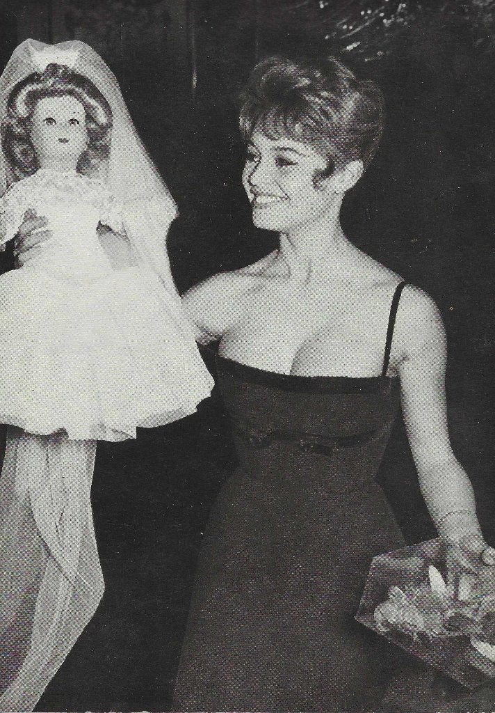 Filmsterren Grote ansichtkaart Brigitte Bardot, Verzamelen, Verzenden, 1940 tot 1960, Ongelopen, Sterren en Beroemdheden