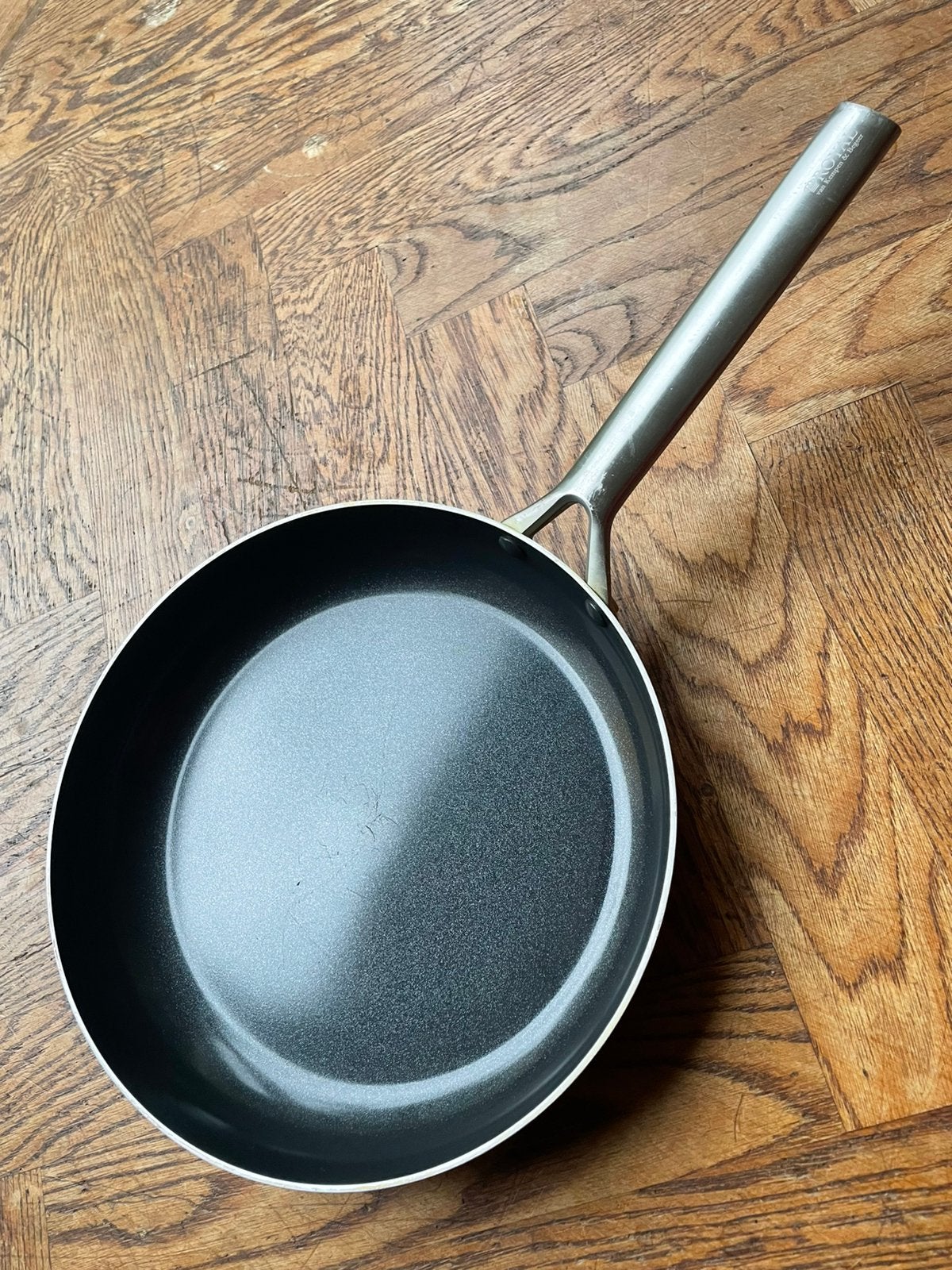 Royal van Kempen & Begeer Koekenpan roestvrijstaal 28 cm, Huis en Inrichting, Keuken | Potten en Pannen, Ophalen of Verzenden