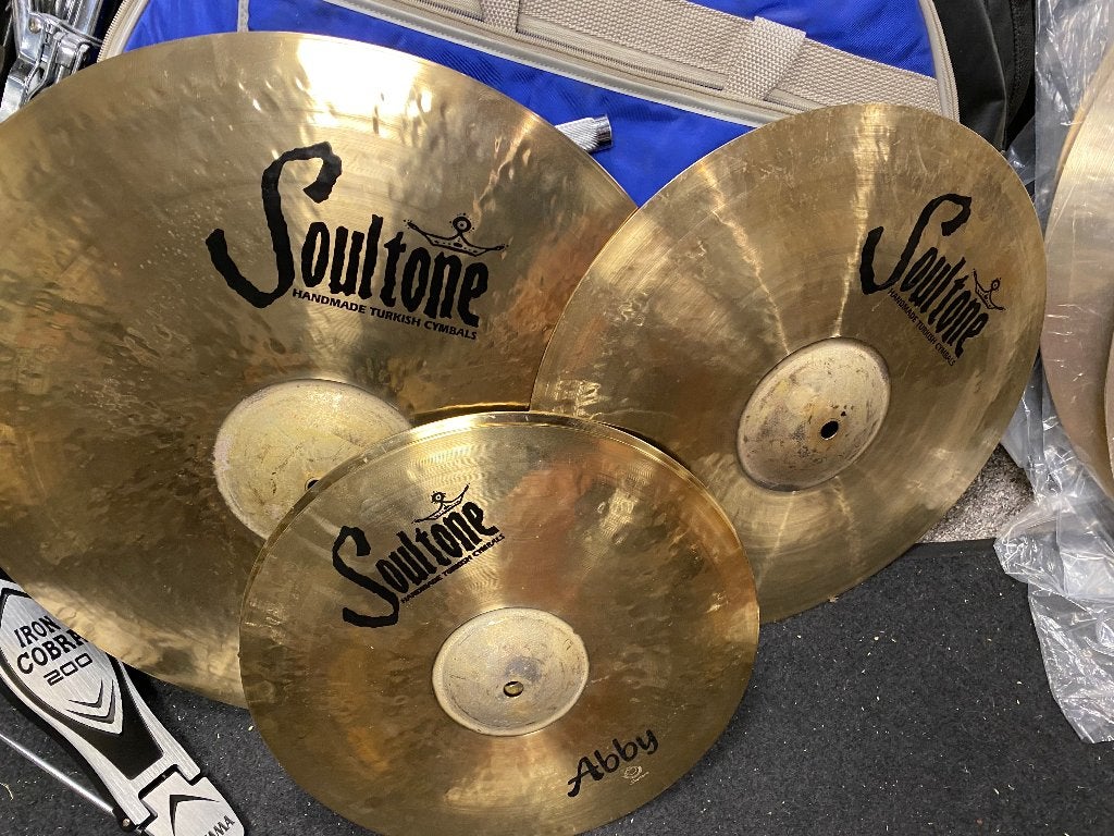DAGDEAL: SOULTONE Abby cymbalset 3-del. 375,-, Overige merken, Zo goed als nieuw, A vd linden, Arjenvdlinden@wxs.nl