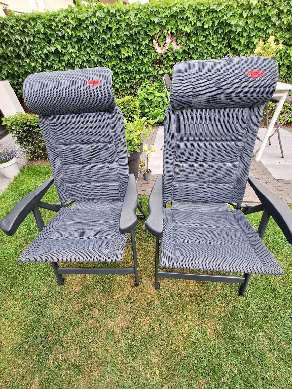 Crespo Luxe AP 237 Air Deluxe Campingstoelen (2 stuks), Ophalen
