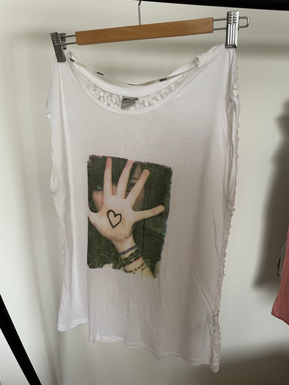 OBJECT Collectors Item Shirt Maat L, Wit, Maat 42/44 (L), Ophalen of Verzenden, Zo goed als nieuw