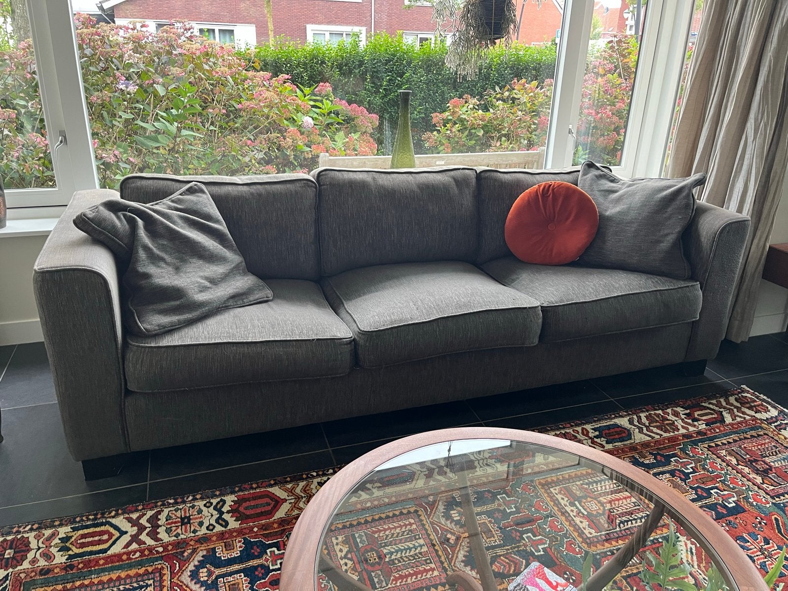 Ruime bank 260x100 cm - Tegen elk aannemelijk bod, Ophalen, 250 tot 300 cm, Gebruikt, 100 tot 125 cm