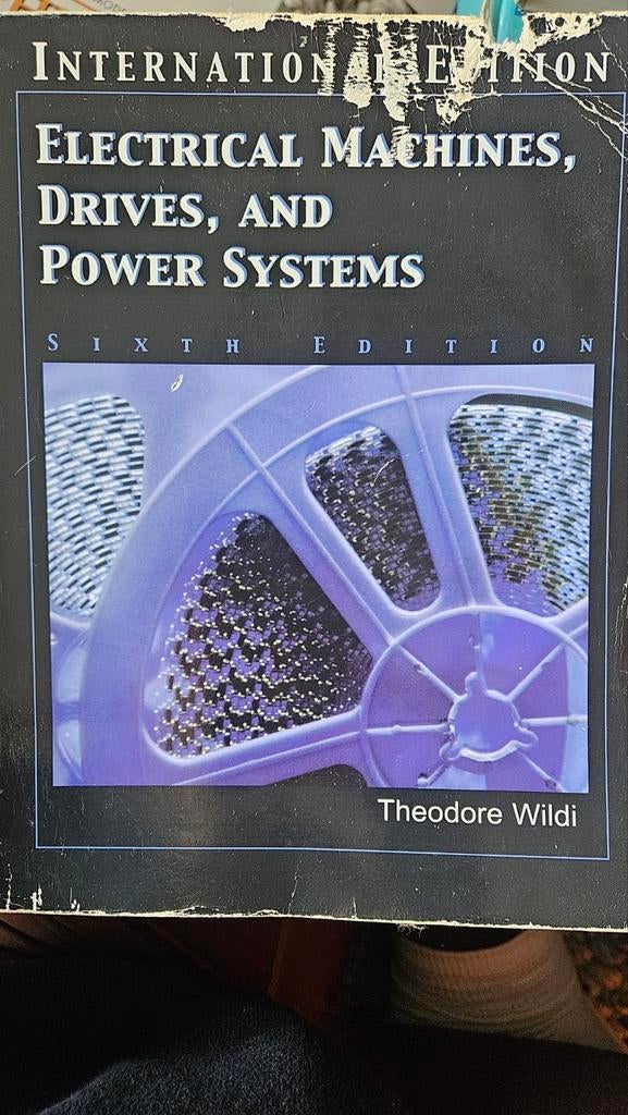 Electrical Machines,, Boeken, Ophalen of Verzenden, Gelezen, Elektrotechniek, Theodore Wildi