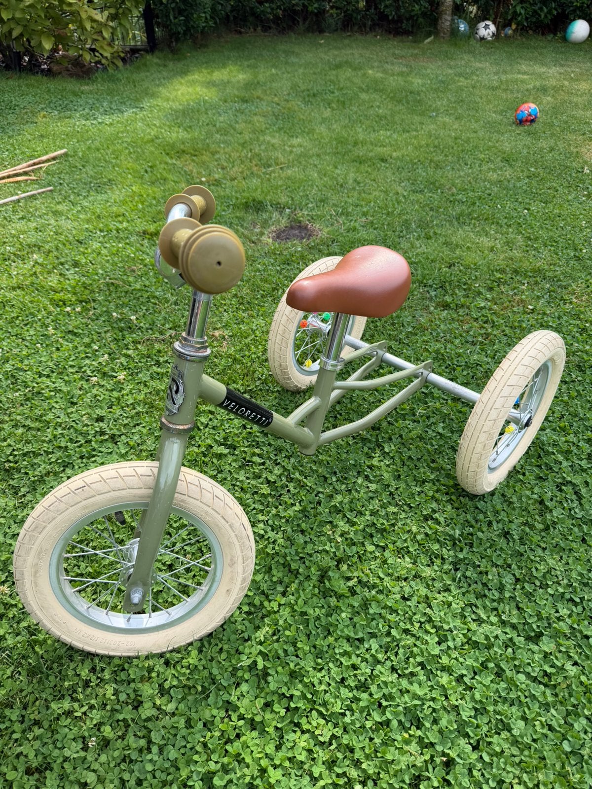 Veloretti tricycle desert moss loopfiets, Ophalen, Zo goed als nieuw